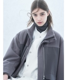 ZUCCa（ズッカ）の「ニットメルトン/コート（その他アウター