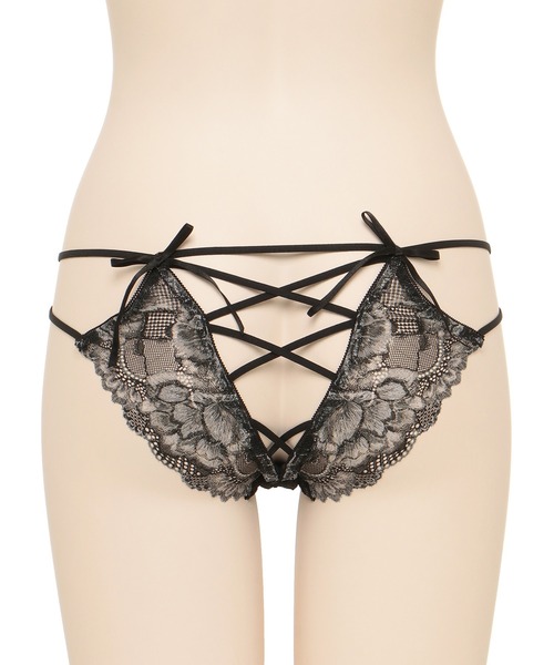 ★Ravijour★金ラメ糸リボン★レースブラショーツ★パンツ下着★ネイビー★ ☆Ravijour☆金ラメ糸リボン☆レースブラショーツ☆パンツ下着