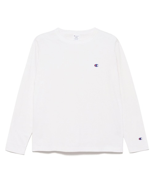 Champion(チャンピオン)の「【Champion】C3-Y428 LONG SLEEVE T-SHIRT/ロングスリーブTシャツ/チャンピオン(Tシャツ/カットソー・メンズ・ホワイト/グレー/ブラック/ネイビー/チョコ・L/XL/S/M)」の7枚目の写真