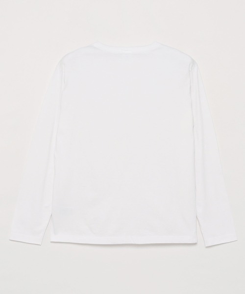 Champion(チャンピオン)の「【Champion】C3-Y428 LONG SLEEVE T-SHIRT/ロングスリーブTシャツ/チャンピオン(Tシャツ/カットソー・メンズ・ホワイト/グレー/ブラック/ネイビー/チョコ・L/XL/S/M)」の11枚目の写真