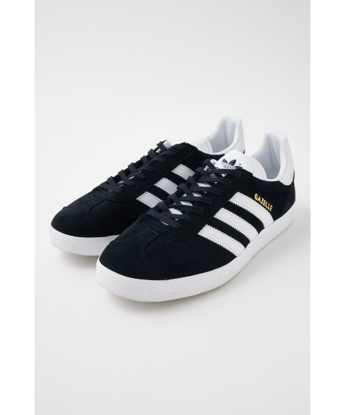 MOUSSY(マウジー)の「adidas Originals GAZZELE(スニーカー・レディース・ブラック/ネイビー・25cm/24.5cm/24cm)」の4枚目の写真
