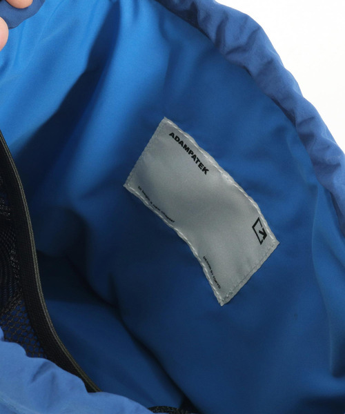 ADAM PATEK（アダムパテック）の「【ADAMPATEK/アダムパテック】square quilt mini drawstring bag /スクエアキルトミニ巾着バッグ（ショルダーバッグ・メンズ・ホワイト/ブルー/ブラック・FREE）」の11枚目の写真