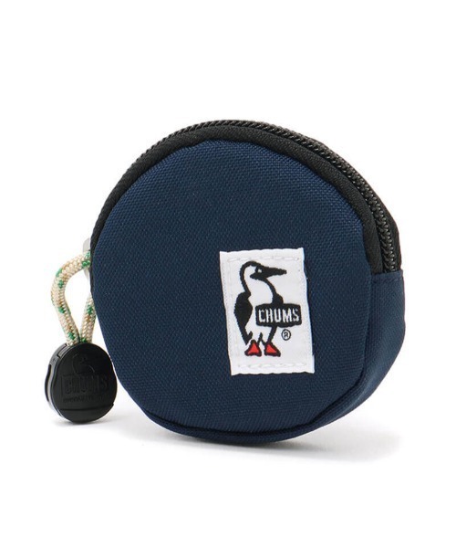 CHUMS(チャムス)の「CHUMS/チャムス コインケース ROUND COIN CASE リサイクルラウンドコインケース CH60-3573(コインケース・メンズ・グレイッシュベージュ/ブラック/グリーン系その他/ブラック×ホワイト/黄土色系/レッド/ネイビー/ライトブルー/ブラック系その他/マルチ/グレイッシュブルー/ピンク・FREE)」の8枚目の写真