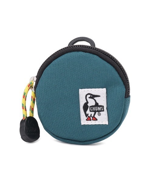 CHUMS(チャムス)の「CHUMS/チャムス コインケース ROUND COIN CASE リサイクルラウンドコインケース CH60-3573(コインケース・メンズ・グレイッシュベージュ/ブラック/グリーン系その他/ブラック×ホワイト/黄土色系/レッド/ネイビー/ライトブルー/ブラック系その他/マルチ/グレイッシュブルー/ピンク・FREE)」の9枚目の写真
