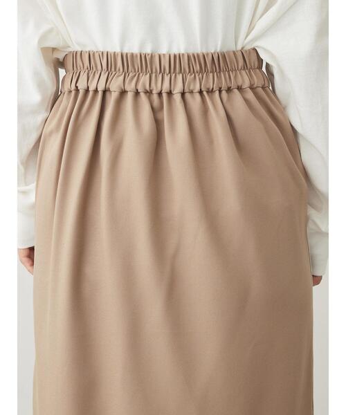 ELENCARE DUE（エレンカーレデュエ）の「・ELENCARE　DUE　サイドラインナロースカート（スカート・レディース・ブラック/ベージュ・FREE）」の7枚目の写真