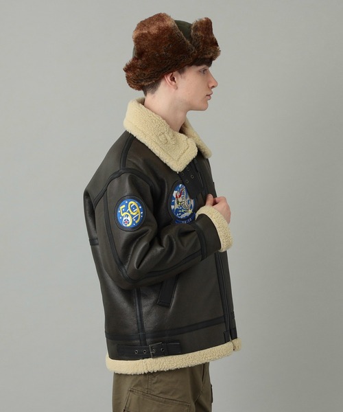 Alpha Industries（アルファインダストリーズ）の「フライトキャップ（ハット・メンズ・グリーン/ブラック・FREE）」の14枚目の写真