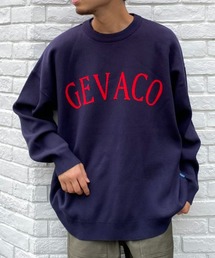 GEVACO | 【GEVACO/ゲバコ】 アーチロゴジャガードセーター(Tシャツ/カットソー)