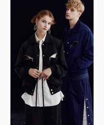 ◆K’ Project by Aoi ジップホールスタジャン