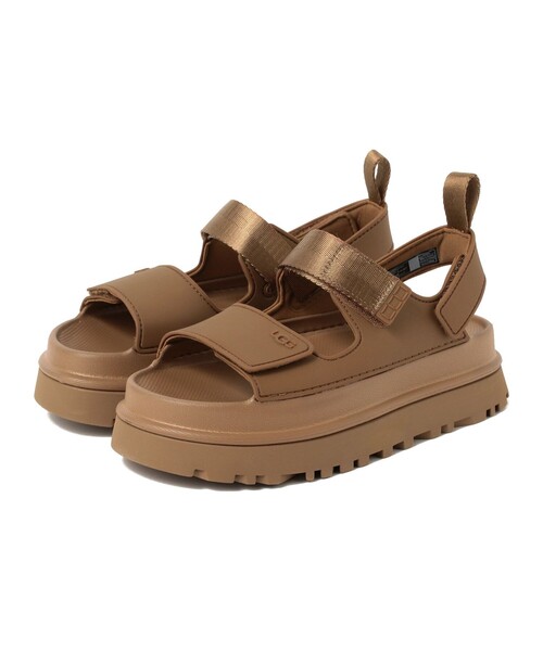 UGG（アグ）の「UGG(R) / GoldenGlow（サンダル・レディース・ブラウン/ブラック/ピンク/ナチュラル・8/7/6/5）」の3枚目の写真