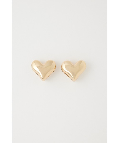 MOUSSY(マウジー)の「HEART CLIP イヤリング(ピアス(両耳用)・レディース・ゴールド/シルバー・FREE)」の3枚目の写真