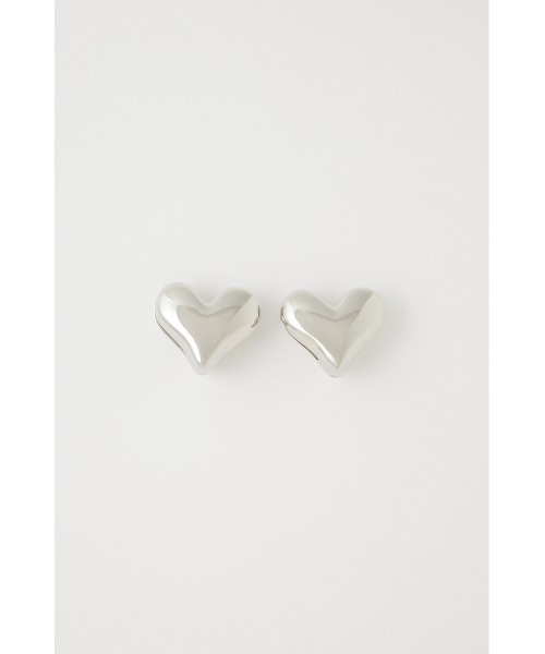 MOUSSY(マウジー)の「HEART CLIP イヤリング(ピアス(両耳用)・レディース・ゴールド/シルバー・FREE)」の8枚目の写真