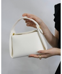 SAISON DE PAPILLON | 牛床革レザー2WAYショルダーバッグ 韓国ファッション(ショルダーバッグ)