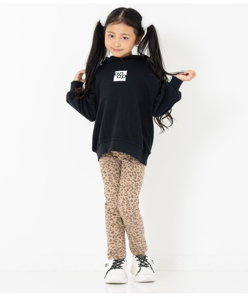 ANAP kids（アナップキッズ）の「アニマル柄プリント裏起毛レギンス（レギンス/スパッツ・キッズ・ブラック×ホワイト/ベージュ・130cm/110cm/120cm）」の15枚目の写真