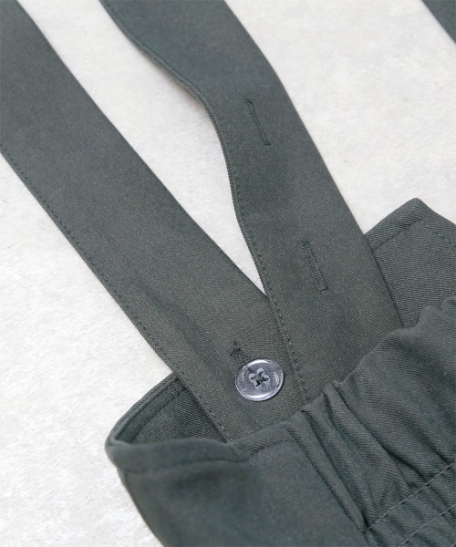 Rejoule（リジュール）の「フロントジップハイウエストジャンスカ（ジャンパースカート・レディース・チャコールグレー/ブラック・FREE/S）」の16枚目の写真