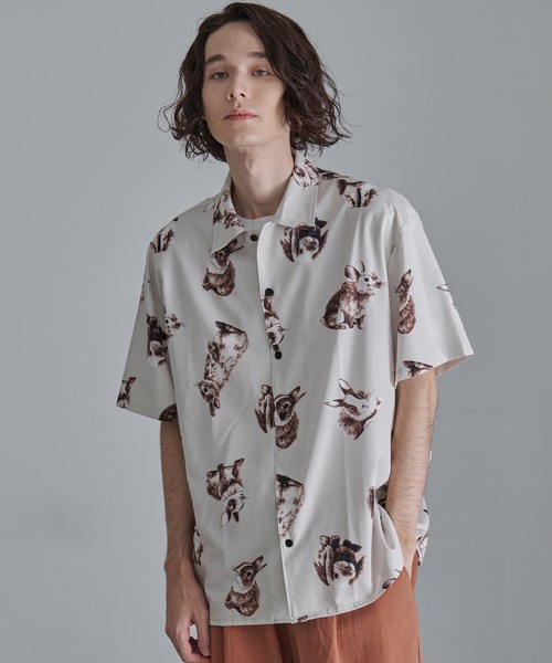 Revo.（レボ）の「【Revo.】アニマルパターン ショートスリーブ シャツ（シャツ/ブラウス・メンズ・B/E/D/C/A・L/M）」の10枚目の写真