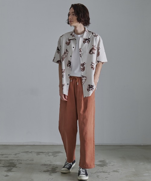 Revo.（レボ）の「【Revo.】アニマルパターン ショートスリーブ シャツ（シャツ/ブラウス・メンズ・B/E/D/C/A・L/M）」の19枚目の写真