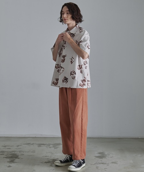 Revo.（レボ）の「【Revo.】アニマルパターン ショートスリーブ シャツ（シャツ/ブラウス・メンズ・B/E/D/C/A・L/M）」の21枚目の写真