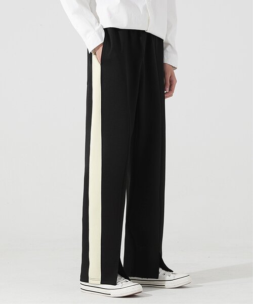 VENCEEXCHANGE（ヴァンスエクスチェンジ）の「ストレートラインパンツ（その他パンツ・レディース・グリーン/ブラック・L/M/S）」の15枚目の写真