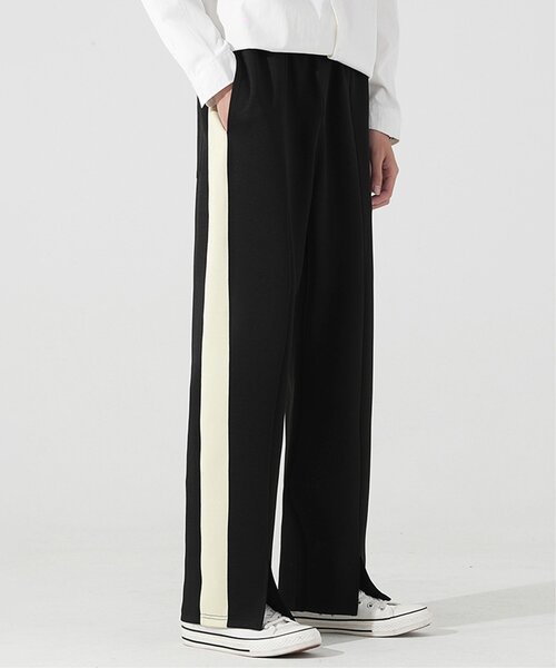 VENCEEXCHANGE（ヴァンスエクスチェンジ）の「ストレートラインパンツ（その他パンツ・レディース・グリーン/ブラック・L/M/S）」の22枚目の写真