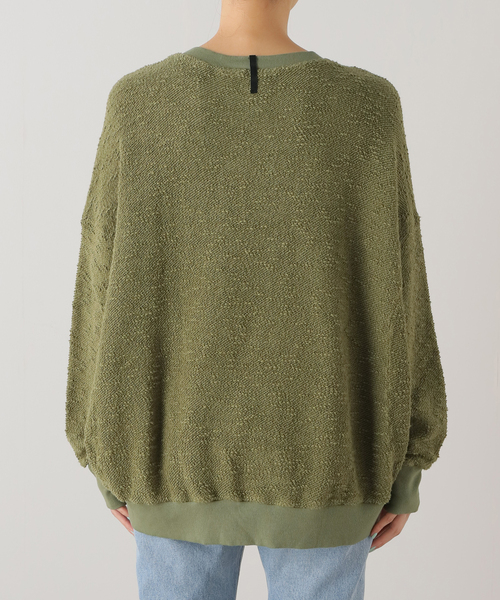 Deuxieme Classe（ドゥーズィエムクラス）の「【ASKK NY/エーエスケーケーエヌワイ】 Oversized sweat（スウェット・レディース・カーキ・FREE）」の10枚目の写真