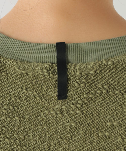Deuxieme Classe（ドゥーズィエムクラス）の「【ASKK NY/エーエスケーケーエヌワイ】 Oversized sweat（スウェット・レディース・カーキ・FREE）」の13枚目の写真