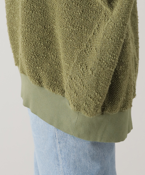 Deuxieme Classe（ドゥーズィエムクラス）の「【ASKK NY/エーエスケーケーエヌワイ】 Oversized sweat（スウェット・レディース・カーキ・FREE）」の16枚目の写真