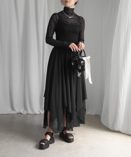 minia(ミニア)の「ラメスポサン(サンダル・レディース・ブラック系1/シルバー系1/ゴールド系1・LL/S/M/L)」の19枚目の写真