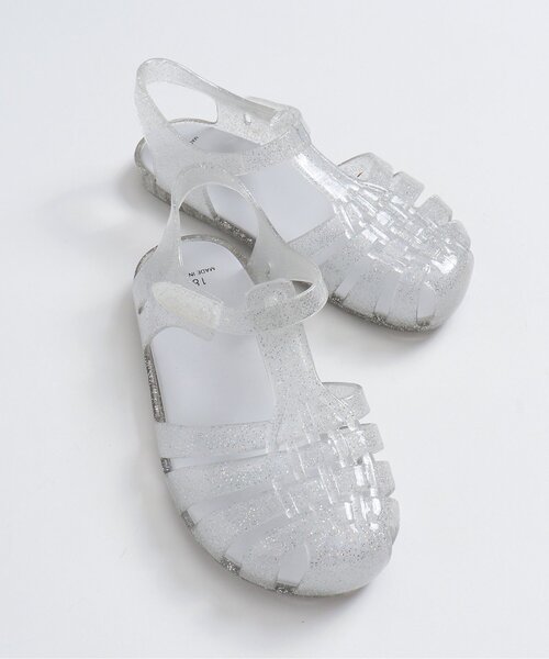 apres les cours（アプレレクール）の「ジェリーサンダル（サンダル・キッズ・ラベンダー/レインボー/アイボリー/ピンク/サックスブルー/ブラウン・14/16/18/17/19/21/15 /20）」の6枚目の写真