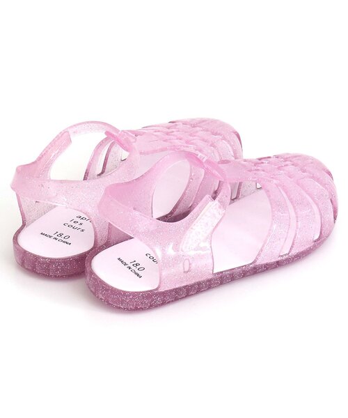 apres les cours（アプレレクール）の「ジェリーサンダル（サンダル・キッズ・ラベンダー/レインボー/アイボリー/ピンク/サックスブルー/ブラウン・14/16/18/17/19/21/15 /20）」の21枚目の写真