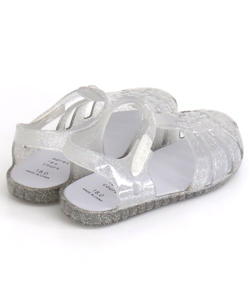 apres les cours（アプレレクール）の「ジェリーサンダル（サンダル・キッズ・ラベンダー/レインボー/アイボリー/ピンク/サックスブルー/ブラウン・14/16/18/17/19/21/15 /20）」の22枚目の写真