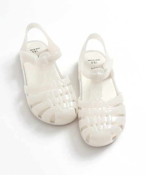 apres les cours（アプレレクール）の「ジェリーサンダル（サンダル・キッズ・ラベンダー/レインボー/アイボリー/ピンク/サックスブルー/ブラウン・14/16/18/17/19/21/15 /20）」の7枚目の写真