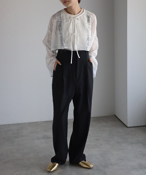 fig London Carol bolero キャロルボレロ カーディガン fig London Carol bolero キャロルボレロ カーディガン