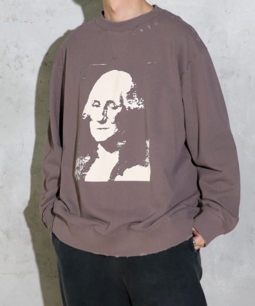 PENNEYS（ぺニーズ）の「PENNEY'S / ペニーズ 60S PRINTED CREW SWEAT
