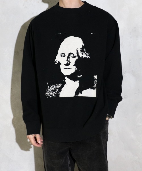 PENNEYS（ぺニーズ）の「PENNEY'S / ペニーズ 60S PRINTED CREW SWEAT