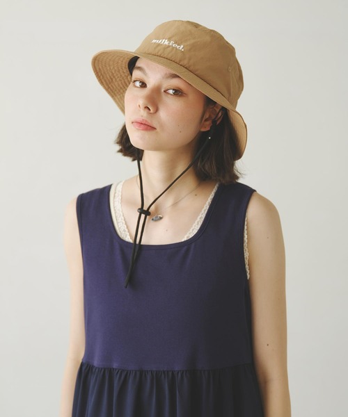 MILKFED.（ミルクフェド）の「LACE TANK TOP（タンクトップ・レディース・オフホワイト/ライトパープル/ブラック・ONE SIZE）」の15枚目の写真