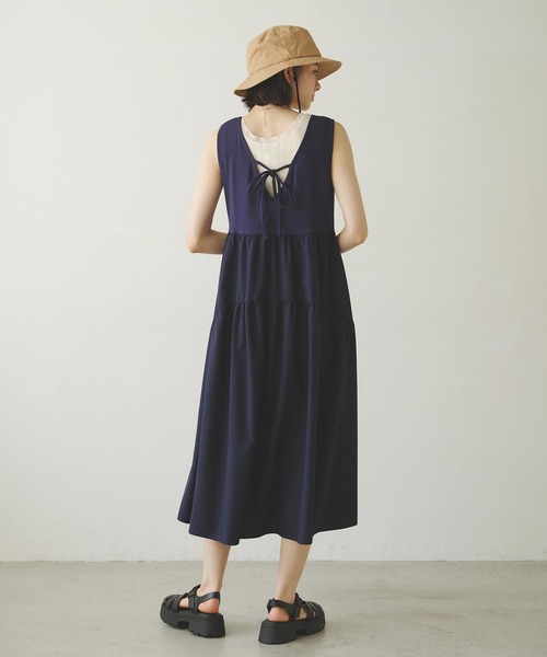 MILKFED.（ミルクフェド）の「LACE TANK TOP（タンクトップ・レディース・オフホワイト/ライトパープル/ブラック・ONE SIZE）」の17枚目の写真