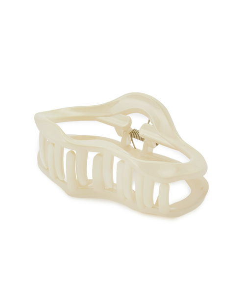 VIS（ビス）の「ニュアンスラインバンス（バレッタ/ヘアクリップ・レディース・ブラウン/キナリ/その他・FREE）」の4枚目の写真