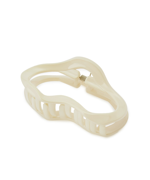 VIS（ビス）の「ニュアンスラインバンス（バレッタ/ヘアクリップ・レディース・ブラウン/キナリ/その他・FREE）」の7枚目の写真