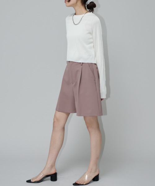 セール】ハイウエストショートパンツ（その他パンツ）｜Aunt Marie's