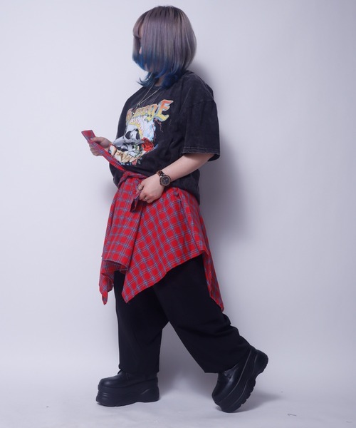 セール】Z)【BLINGLEADS】腰巻きシャツ風スカート（スカート