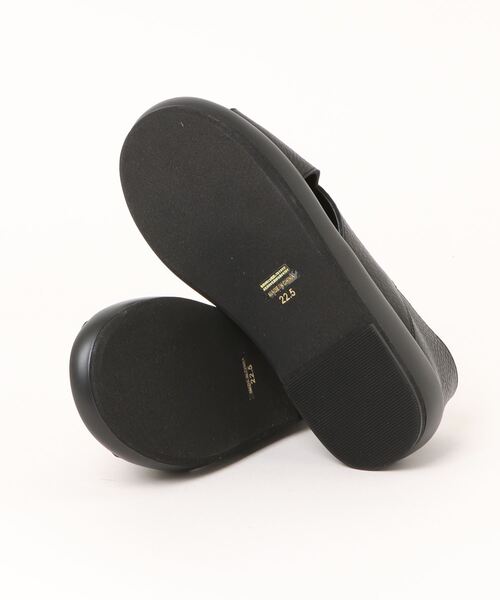 あしながおじさん（アシナガオジサン）の「オープントゥシューズ　1310233（サンダル・レディース・ブラック/アイボリー/ライトグレー・22.5cm/23.0cm/23.5cm/24.0cm/24.5cm）」の5枚目の写真