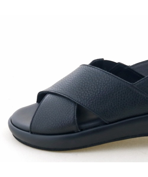 あしながおじさん（アシナガオジサン）の「オープントゥシューズ　1310233（サンダル・レディース・ブラック/アイボリー/ライトグレー・22.5cm/23.0cm/23.5cm/24.0cm/24.5cm）」の20枚目の写真