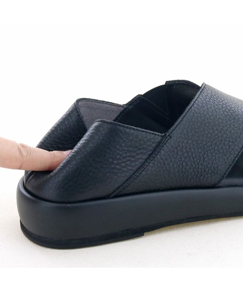 あしながおじさん（アシナガオジサン）の「オープントゥシューズ　1310233（サンダル・レディース・ブラック/アイボリー/ライトグレー・22.5cm/23.0cm/23.5cm/24.0cm/24.5cm）」の22枚目の写真