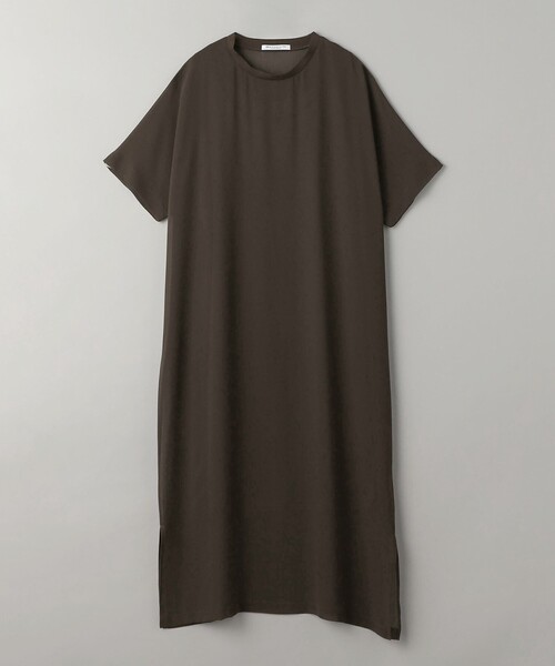 BEAUTY&YOUTH UNITED ARROWS（ビューティーアンドユースユナイテッドアローズ）の「シフォンレイヤード ドルマンスリーブ ワンピース（ワンピース・レディース・ダークブラウン/グレー/ブラック・FREE）」の14枚目の写真