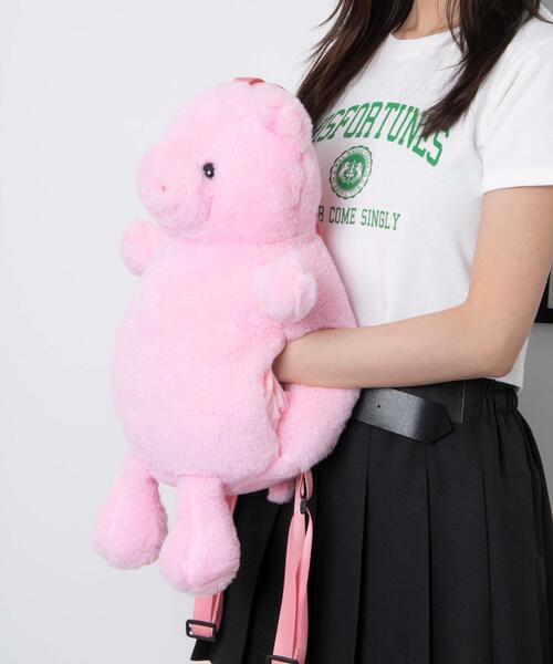 WEGO(ウィゴー)の「WEGO/アニマルぬいぐるみリュック(バックパック/リュック・レディース・その他3/その他2/その他1・FREE)」の3枚目の写真