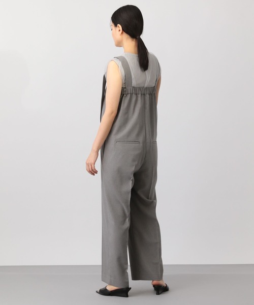 A part by（アパートバイ）の「ベアサロペット（サロペット/オーバーオール・レディース・ブラック/グレー/ベージュ・FREE）」の7枚目の写真