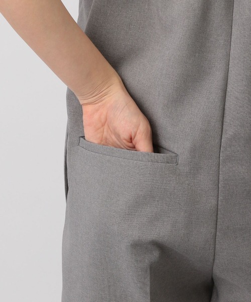 A part by（アパートバイ）の「ベアサロペット（サロペット/オーバーオール・レディース・ブラック/グレー/ベージュ・FREE）」の13枚目の写真