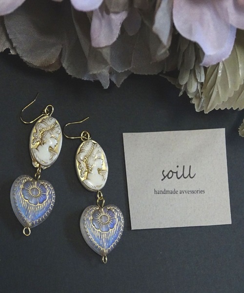 tone（トーン）の「【soill】シンプルな大振りsoillピアス（ピアス（両耳用）・レディース・ゴールド系1/ゴールド系2/ゴールド系3/ゴールド系4/ゴールド系5/ゴールド系6/ゴールド系7/ゴールド系8・FREE）」の4枚目の写真
