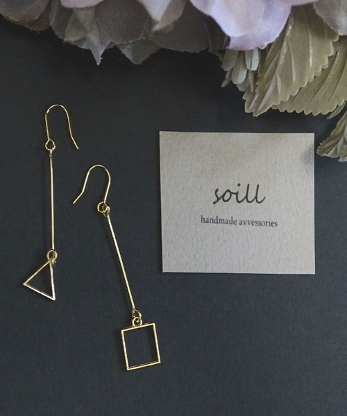 tone（トーン）の「【soill】シンプルな大振りsoillピアス（ピアス（両耳用）・レディース・ゴールド系1/ゴールド系2/ゴールド系3/ゴールド系4/ゴールド系5/ゴールド系6/ゴールド系7/ゴールド系8・FREE）」の8枚目の写真