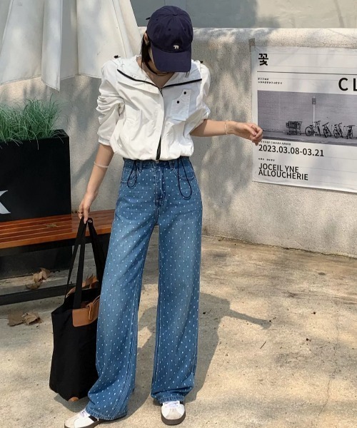 【新品同様】ドリスヴァンノッテン　デニムワイドパンツ　26　レディース　M　黒 楽天市場】DRIES VAN NOTEN ドリスヴァンノッテン ジーンズ